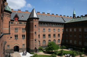 Rathaus Kopenhagen: Innenhof