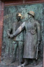 deutsche Geschichte: sowjetisches Soldatendenkmal